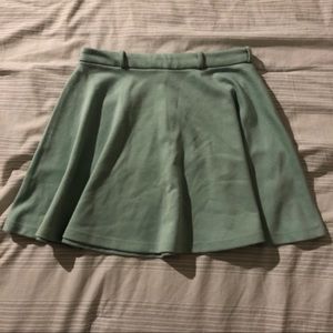 Mint skater skirt